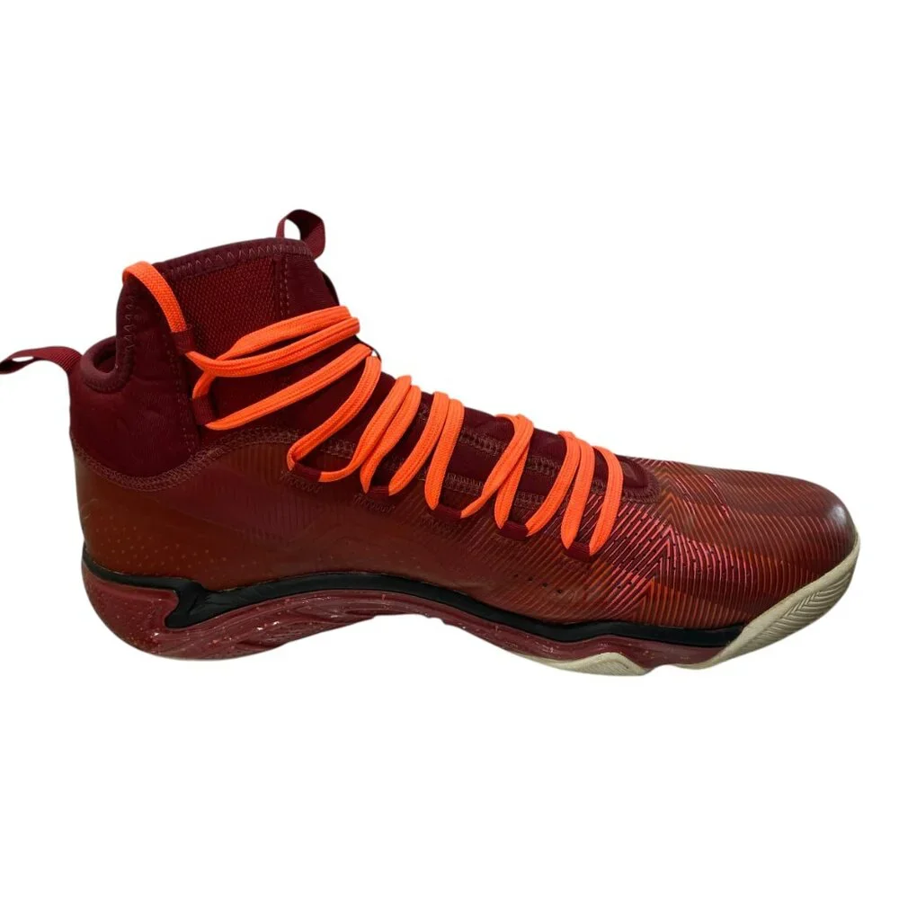 Under‎ Armour Micro G Pro Basketball High Top Ankle Support Shoes Mens 14 Red